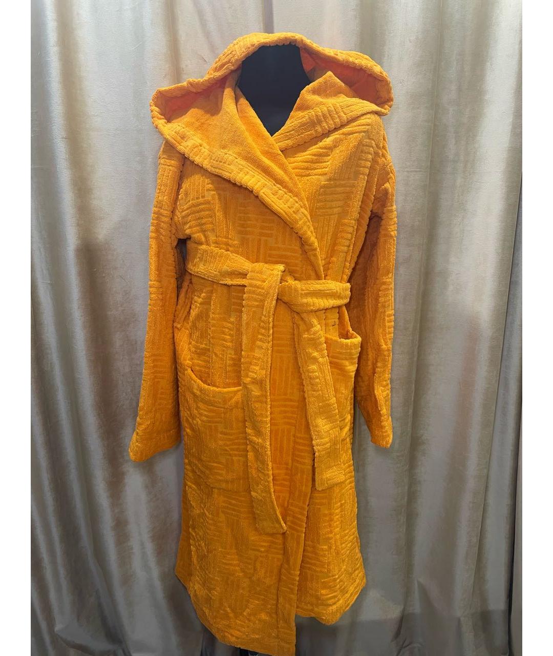 BOTTEGA VENETA Оранжевый халат, фото 6