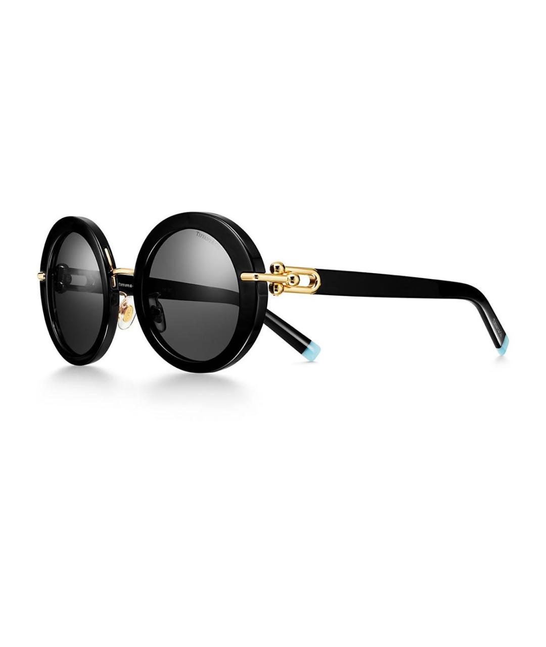TIFFANY&CO Черные солнцезащитные очки, фото 4