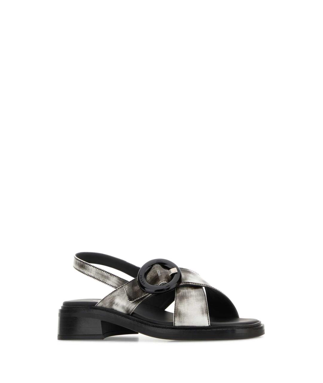 PRADA Мульти кожаные сандалии, фото 2