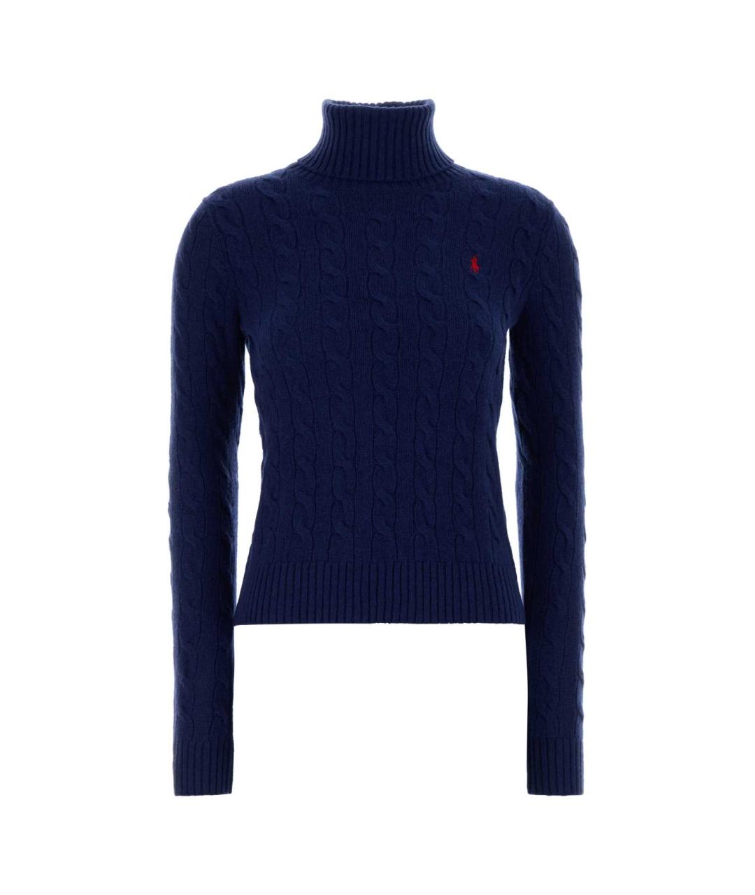 POLO RALPH LAUREN Синий кашемировый джемпер / свитер, фото 1