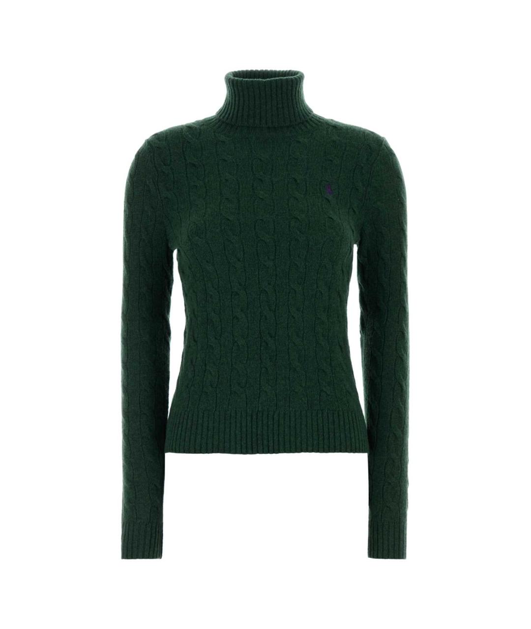 POLO RALPH LAUREN Зеленый кашемировый джемпер / свитер, фото 1