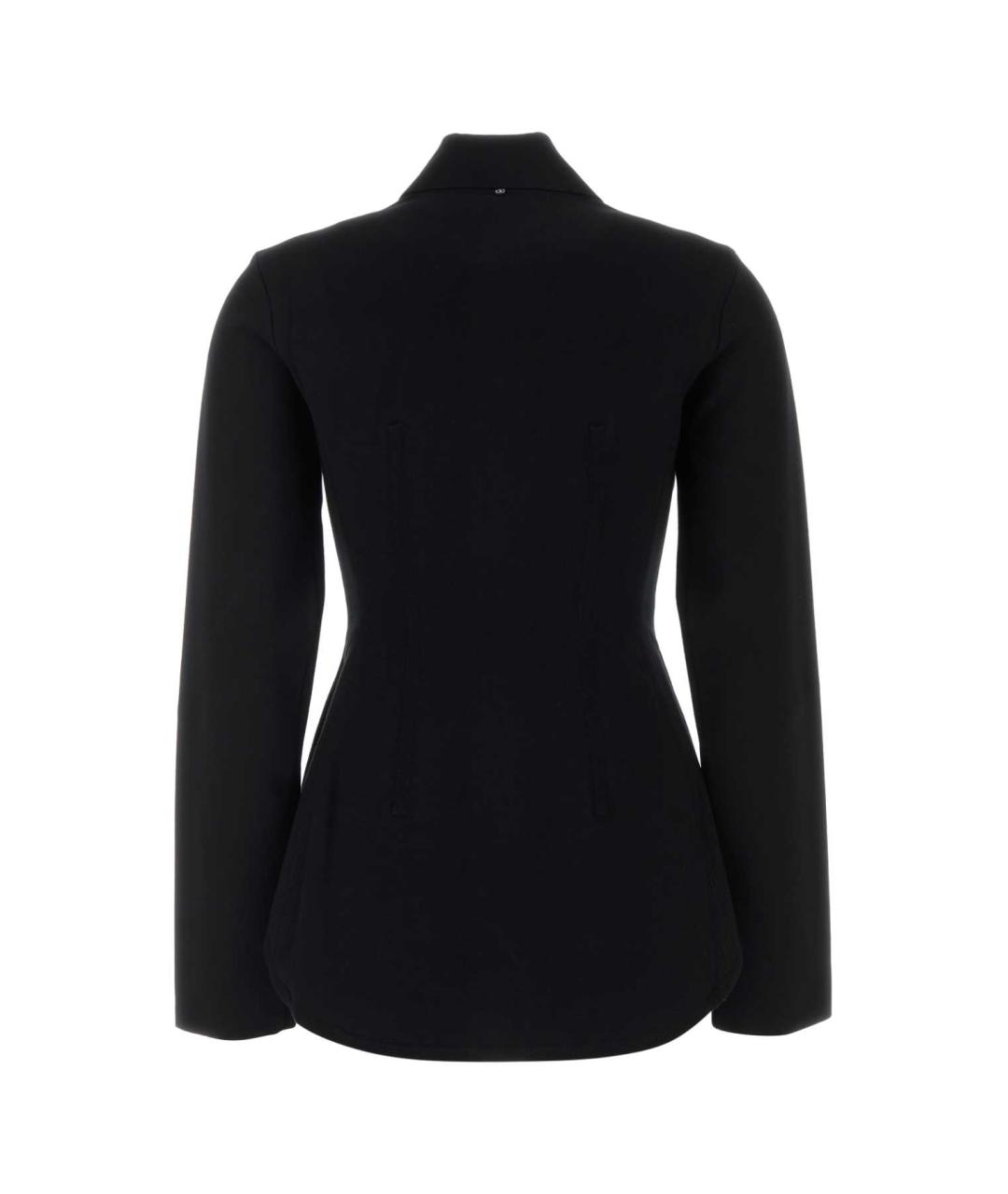 SPORTMAX Черный вискозный кардиган, фото 2
