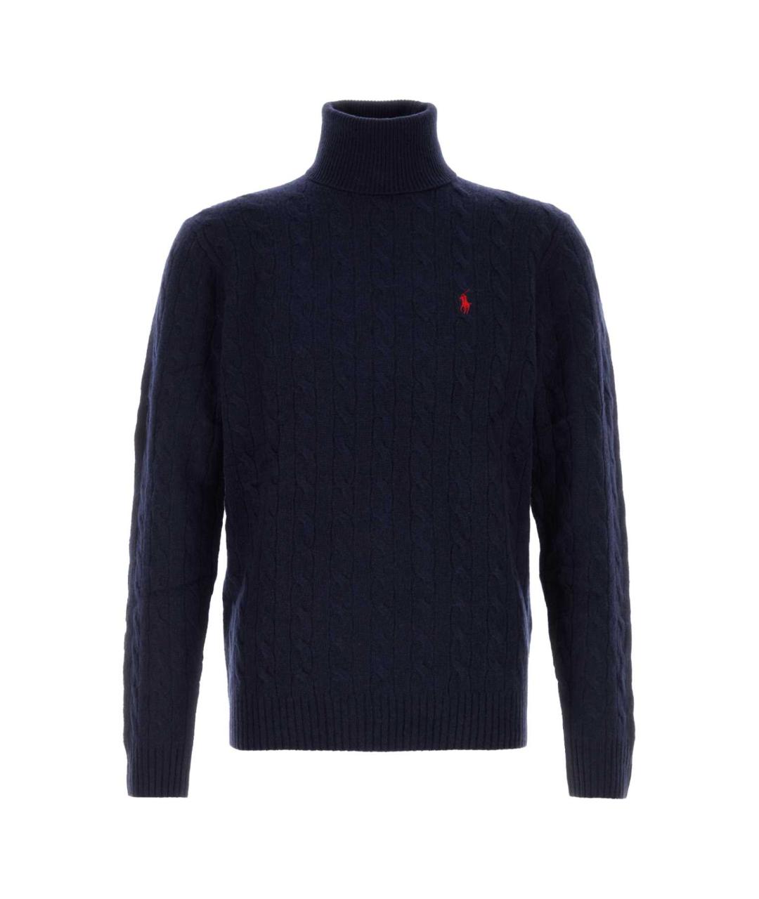 POLO RALPH LAUREN Синий кашемировый джемпер / свитер, фото 1