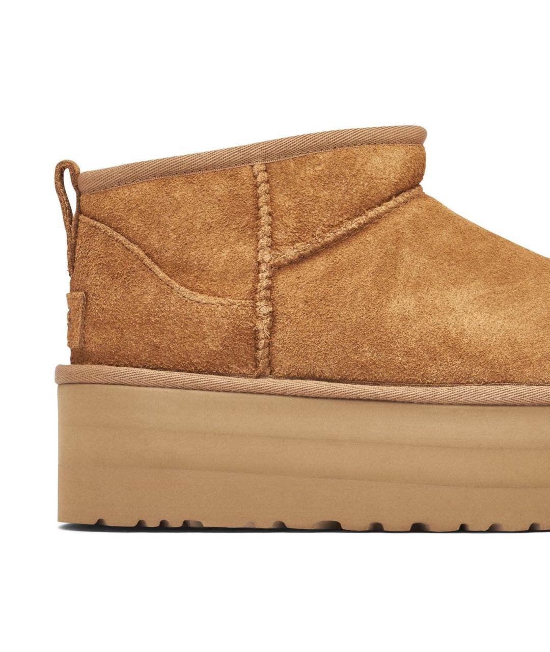 UGG AUSTRALIA Коричневые замшевые ботинки, фото 7
