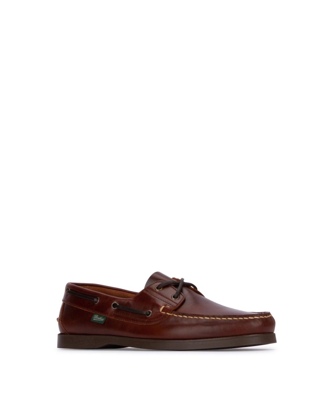 PARABOOT Бордовые кожаные лоферы, фото 2