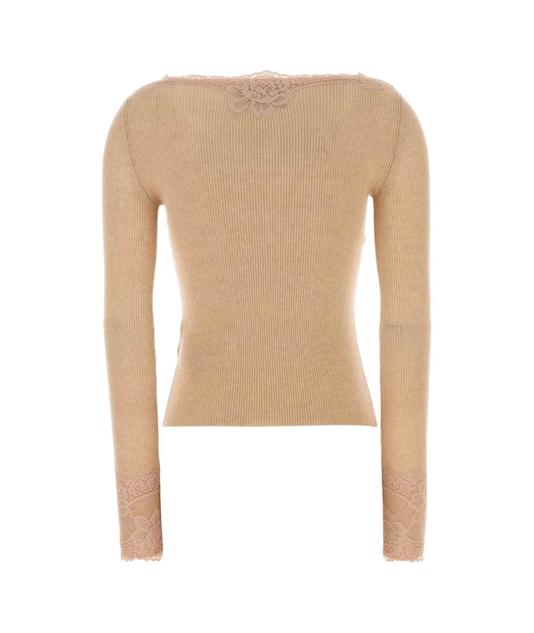 VALENTINO Розовый кашемировый джемпер / свитер, фото 2