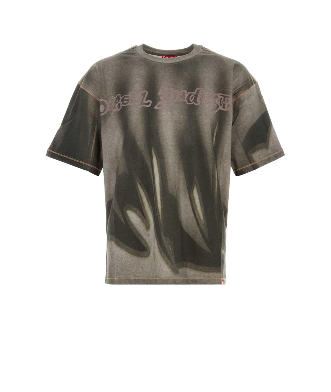 DIESEL Мульти хлопковая футболка, фото 1