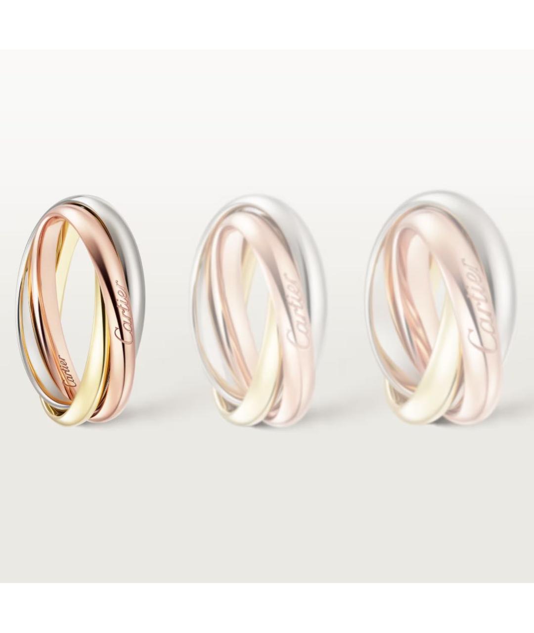 CARTIER Мульти кольцо из розового золота, фото 5