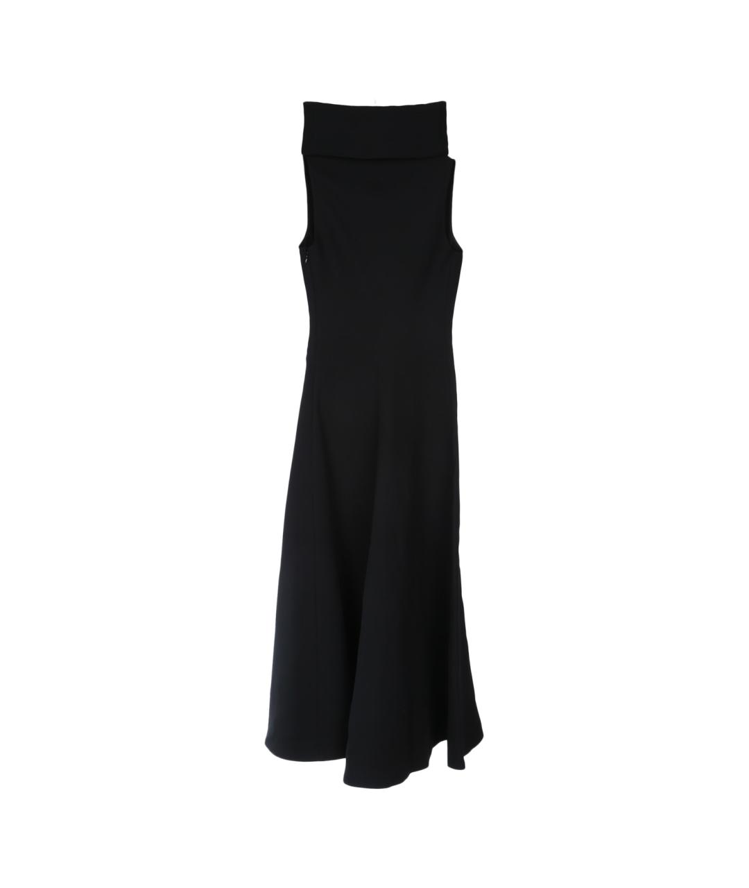 JACQUEMUS Черное вискозное платье, фото 2
