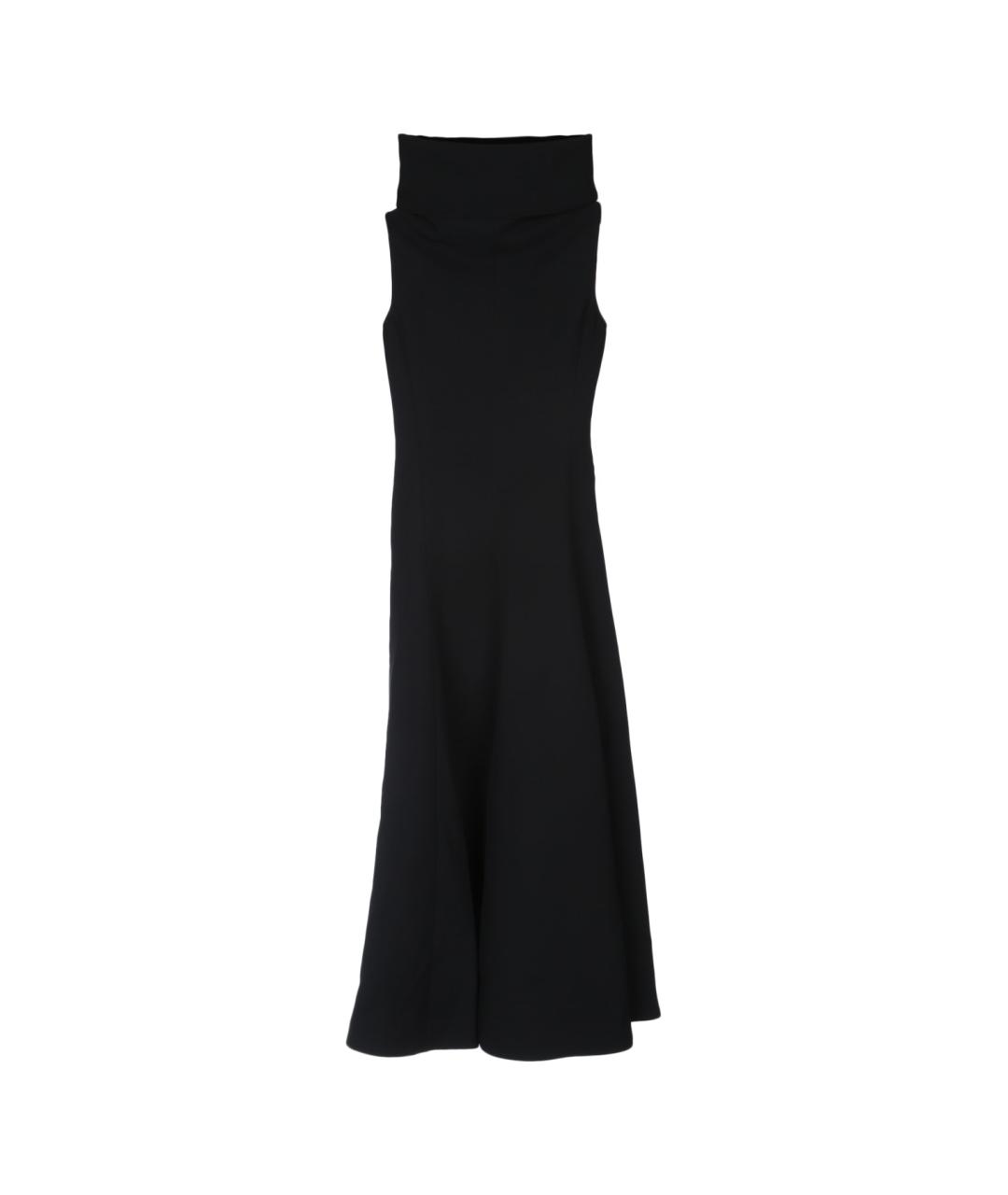 JACQUEMUS Черное вискозное платье, фото 1