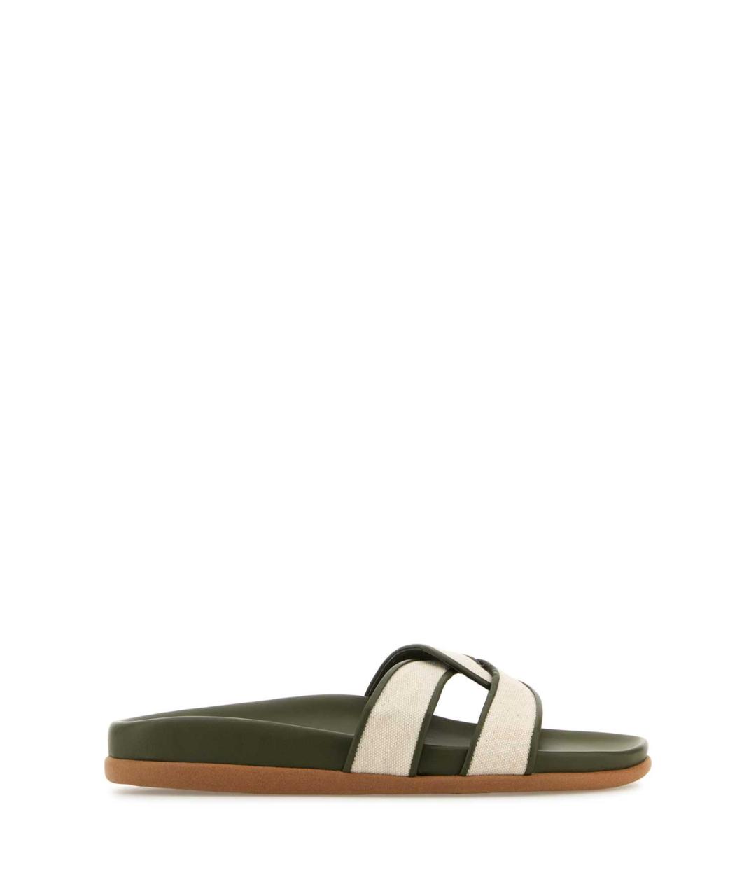 ANCIENT GREEK Мульти кожаные шлепанцы, фото 1