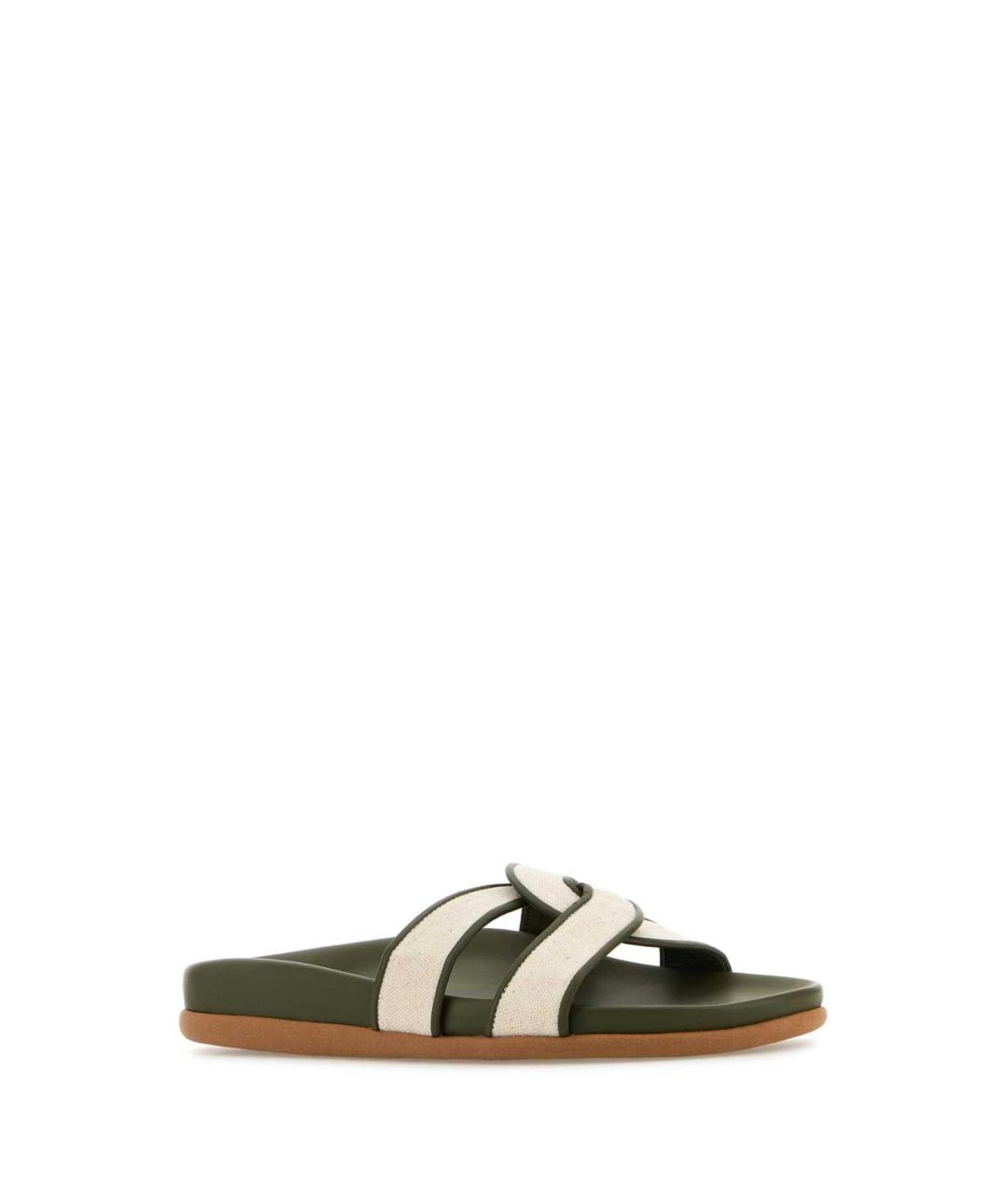 ANCIENT GREEK Мульти кожаные шлепанцы, фото 2