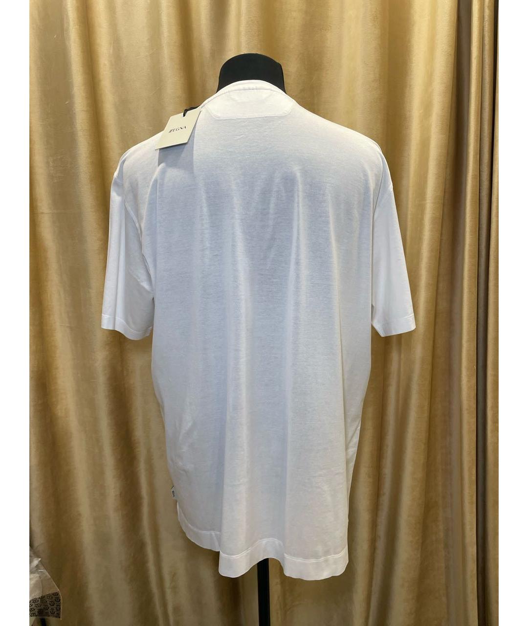 ERMENEGILDO ZEGNA XXX Белая хлопковая футболка, фото 2