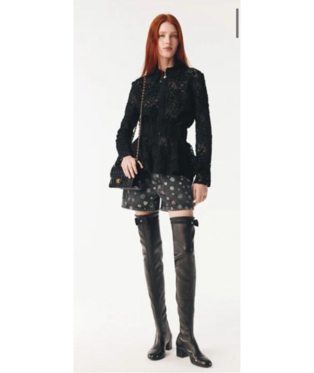 CHANEL Мульти деним шорты, фото 5