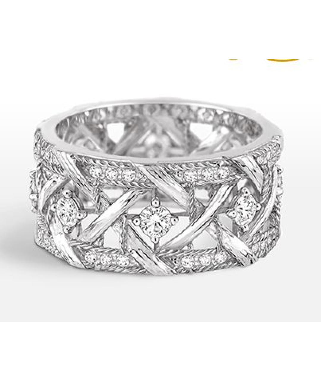 CHRISTIAN DIOR Серебряное кольцо из белого золота, фото 2