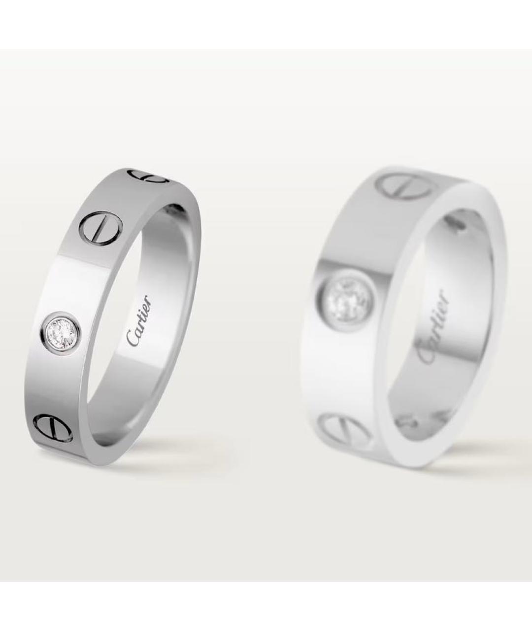 CARTIER Кольцо из белого золота, фото 6