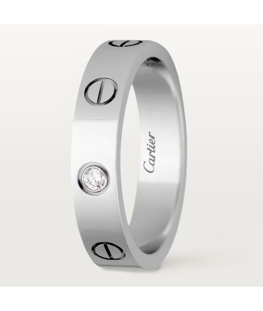 CARTIER Кольцо из белого золота, фото 3