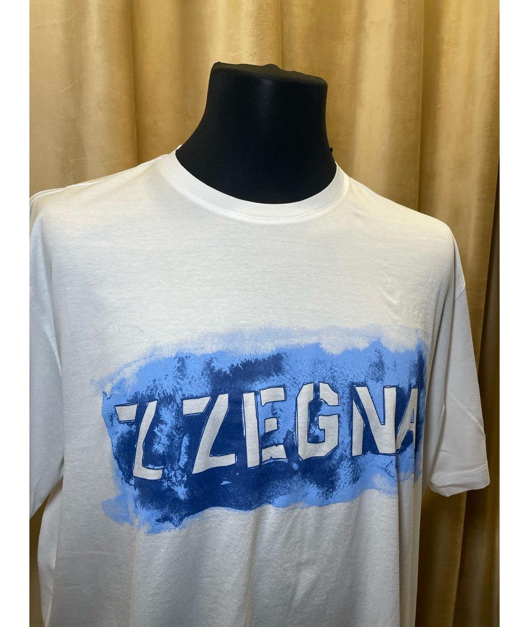 ERMENEGILDO ZEGNA XXX Белая хлопковая футболка, фото 3