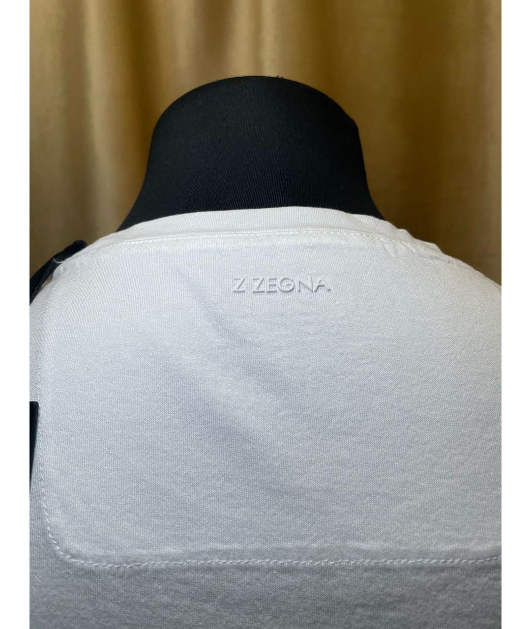 ERMENEGILDO ZEGNA XXX Белая хлопковая футболка, фото 5