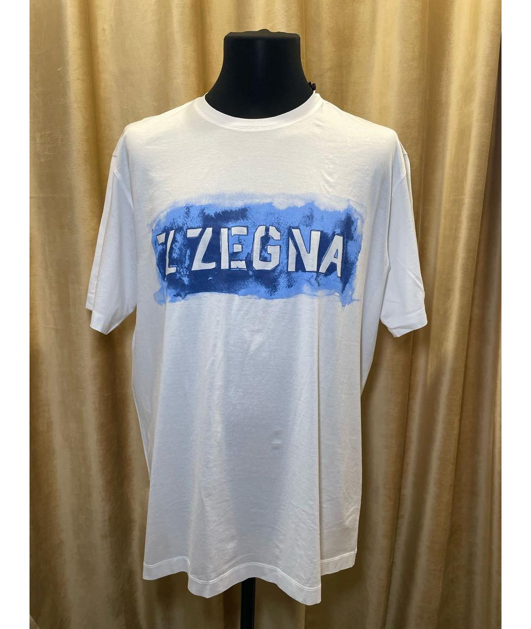 ERMENEGILDO ZEGNA XXX Белая хлопковая футболка, фото 7