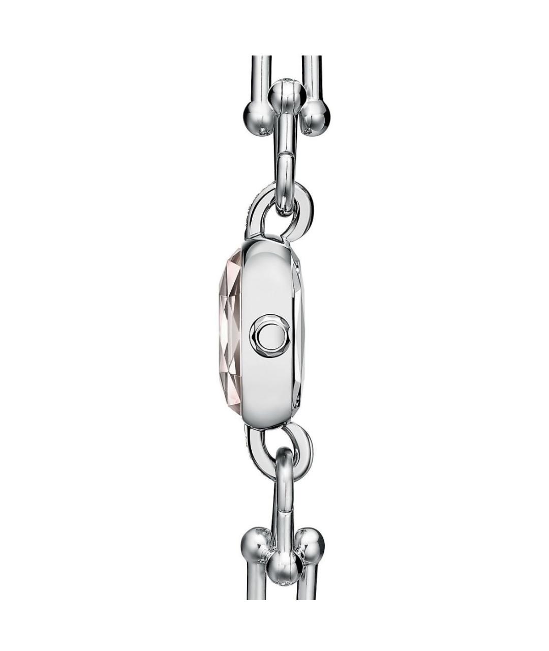 TIFFANY&CO Розовые серебряные часы, фото 3