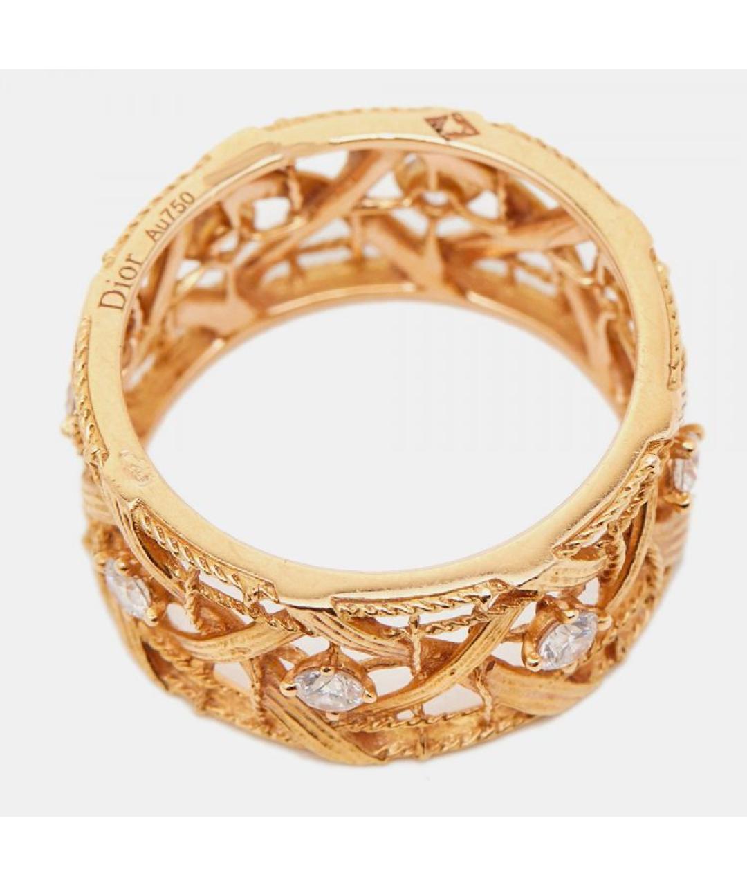 CHRISTIAN DIOR Кольцо из розового золота, фото 3