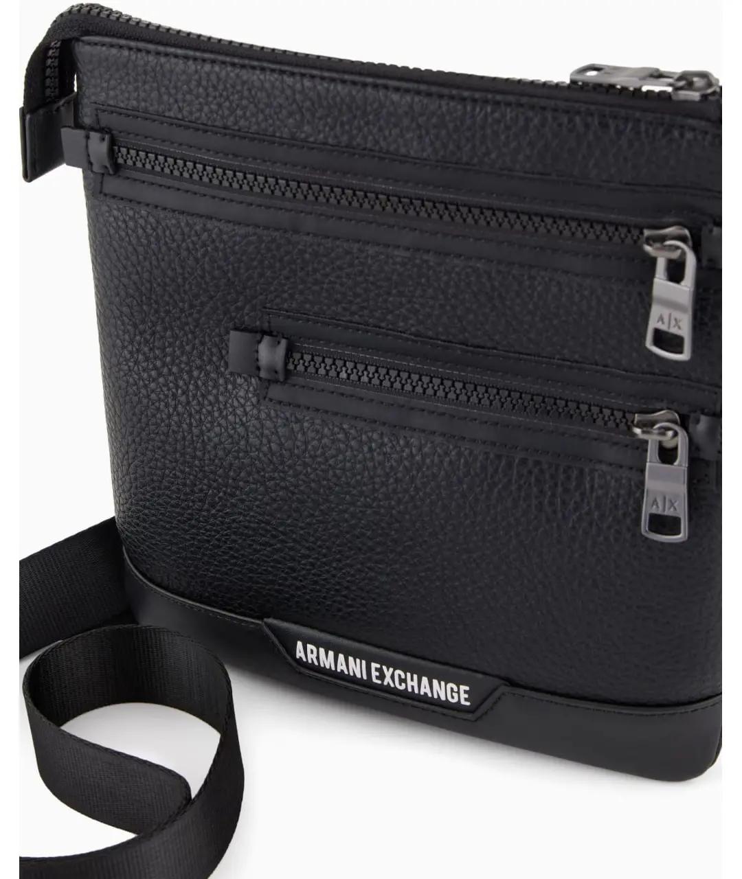 ARMANI EXCHANGE Черная сумка на плечо, фото 2