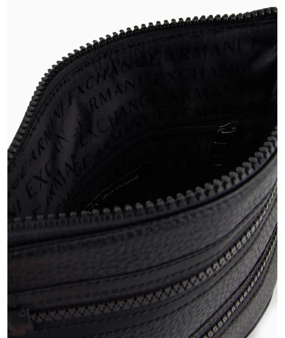 ARMANI EXCHANGE Черная сумка на плечо, фото 4
