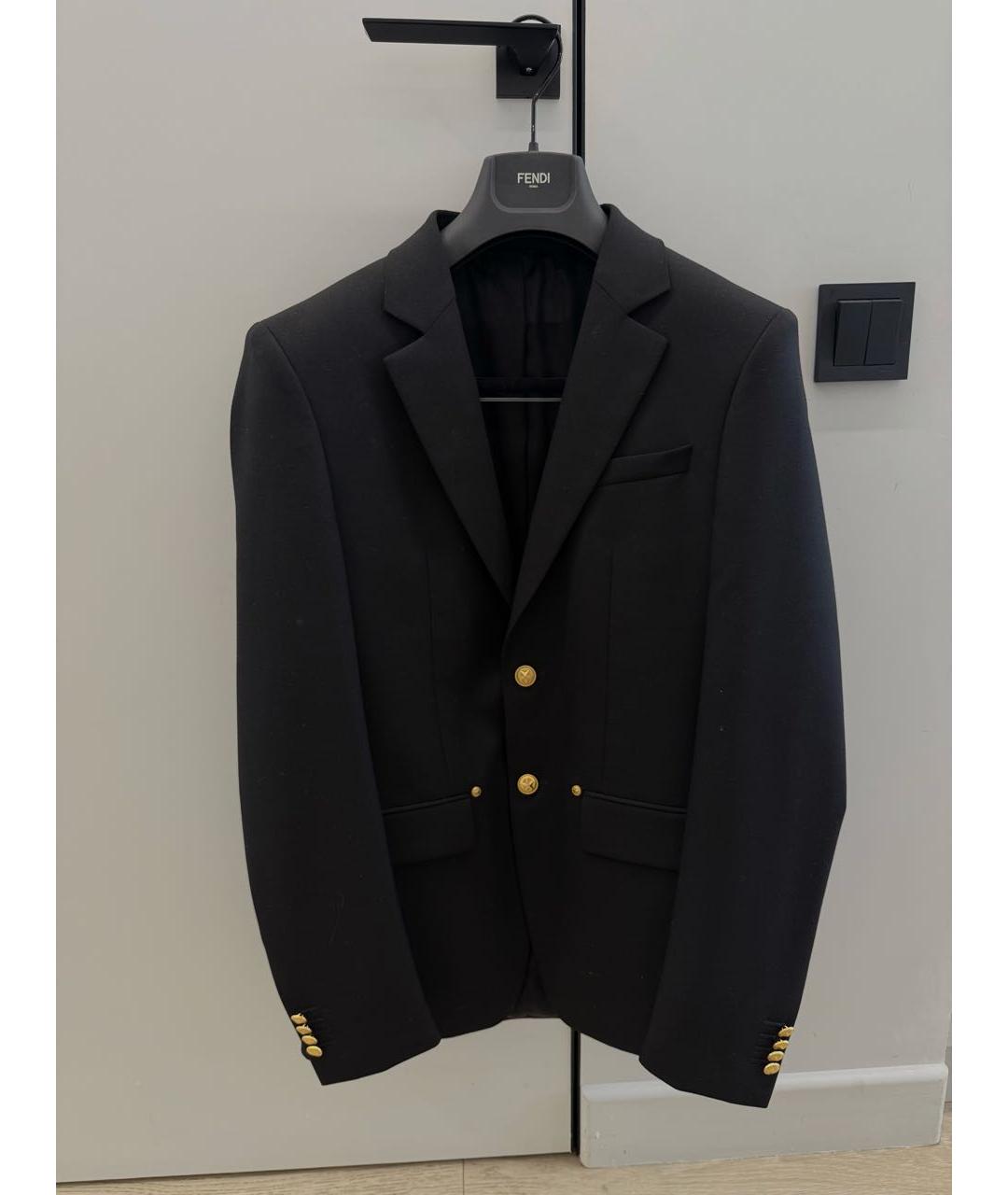 GIVENCHY Черный классический костюм, фото 9