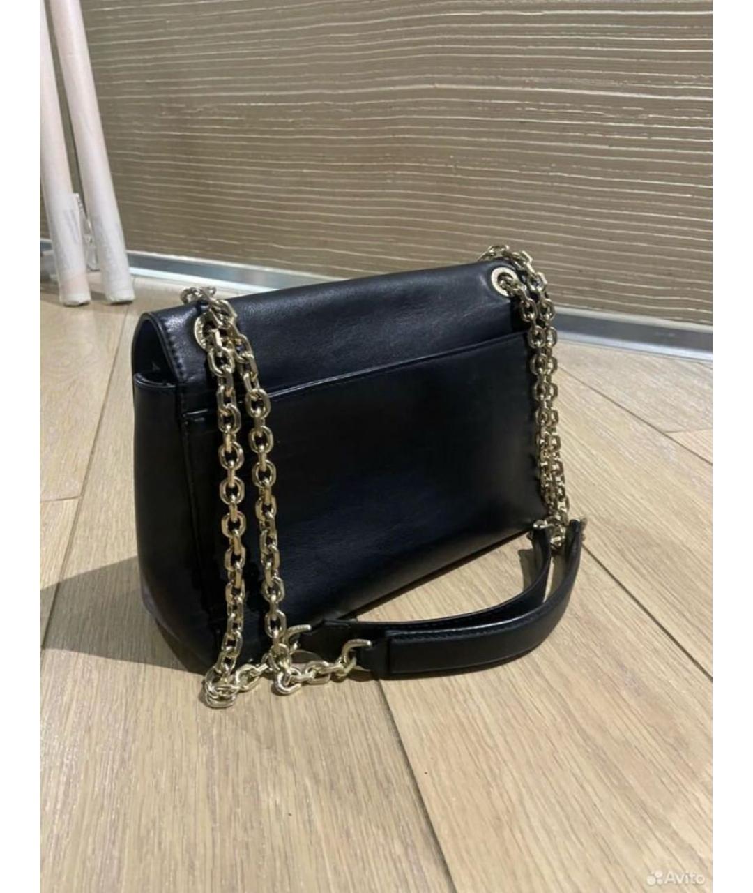 CALVIN KLEIN Черная сумка через плечо из искусственной кожи, фото 3