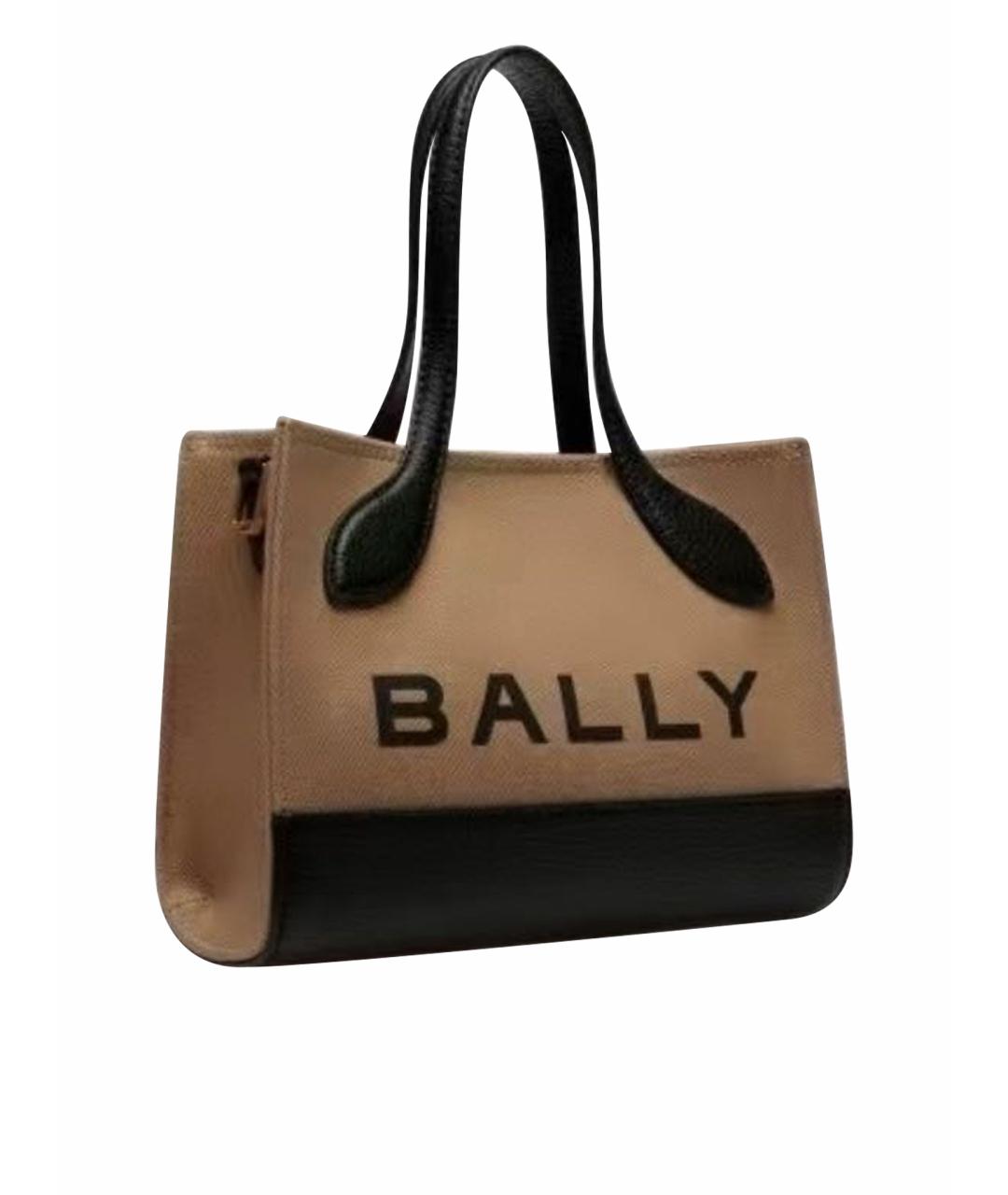 BALLY Хаки кожаная сумка через плечо, фото 1