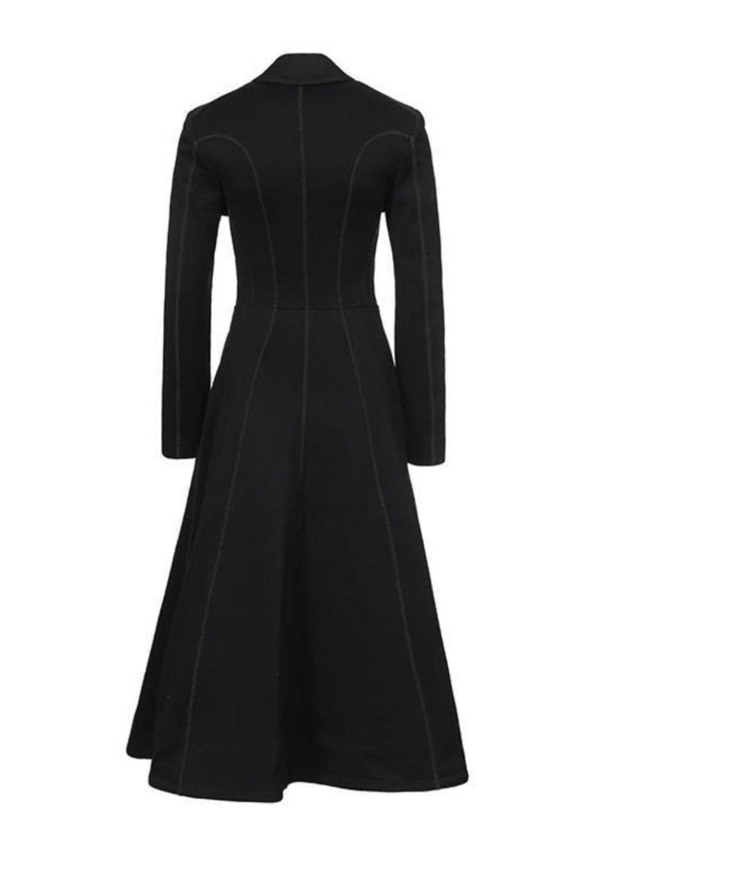 BURBERRY Черное хлопковое пальто, фото 2