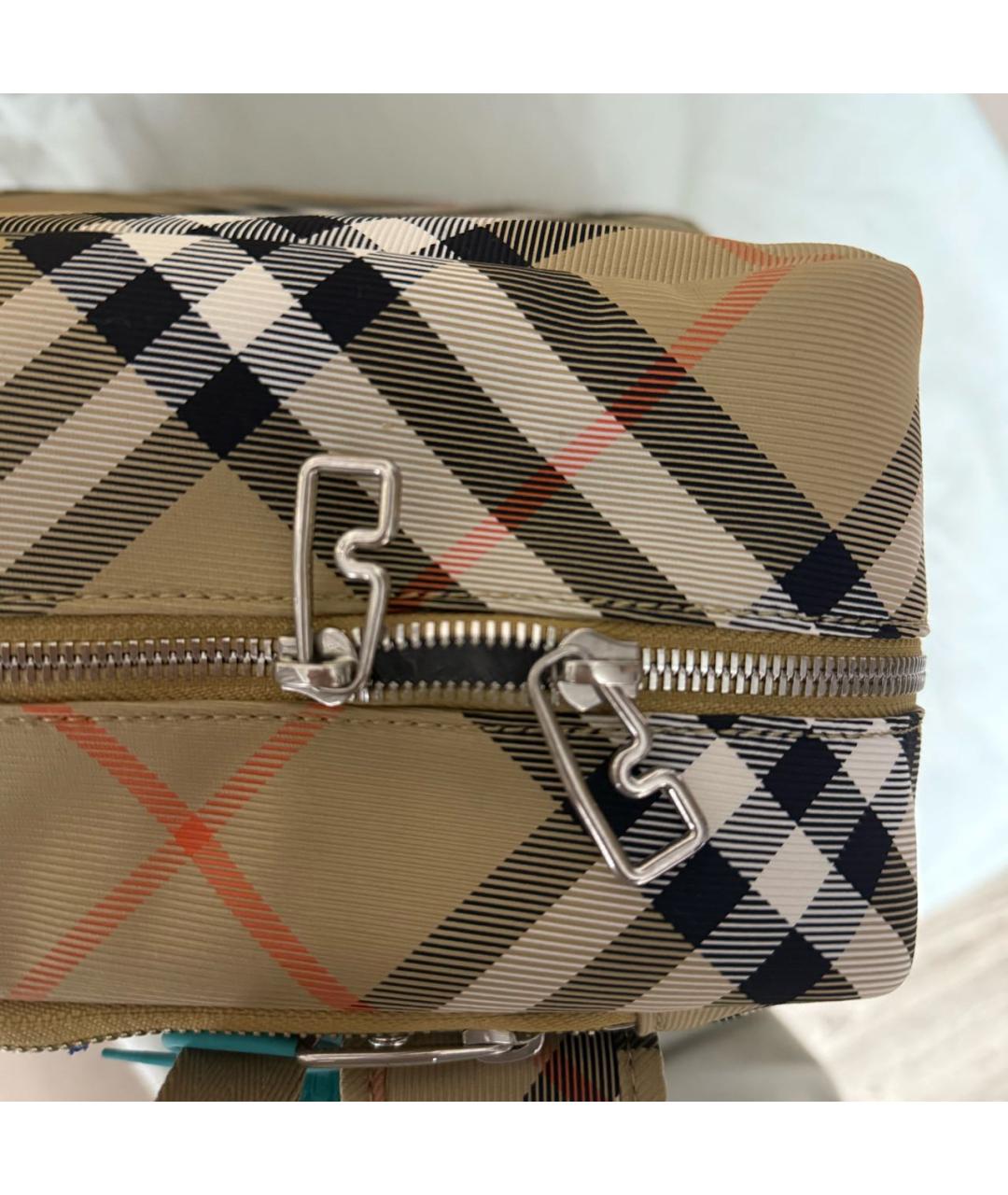 BURBERRY Бежевый рюкзак, фото 8
