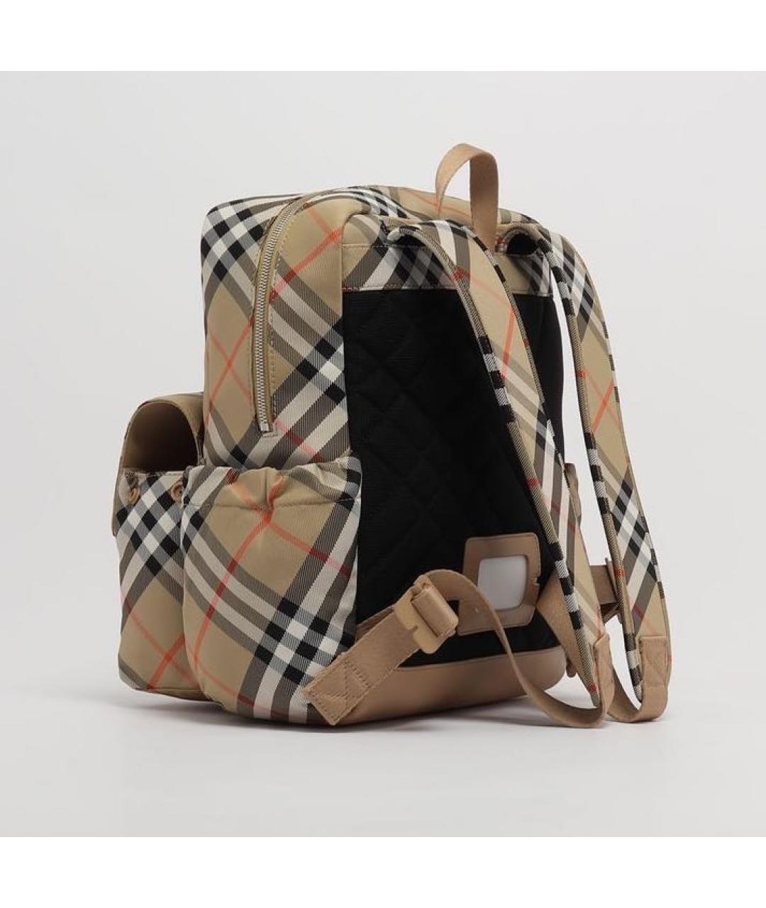 BURBERRY Бежевый рюкзак, фото 3