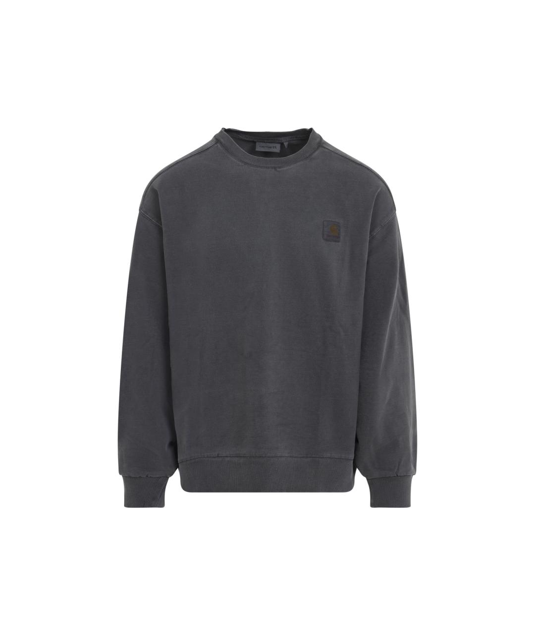 CARHARTT WIP Черный хлопковый джемпер / свитер, фото 1