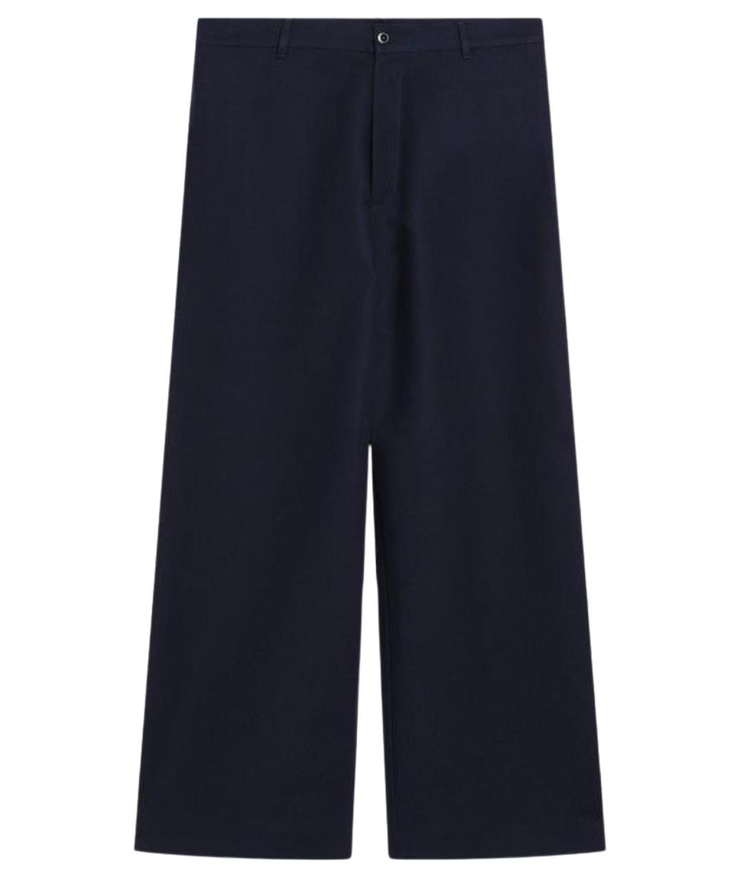 ACNE STUDIOS Синие хлопковые повседневные брюки, фото 1