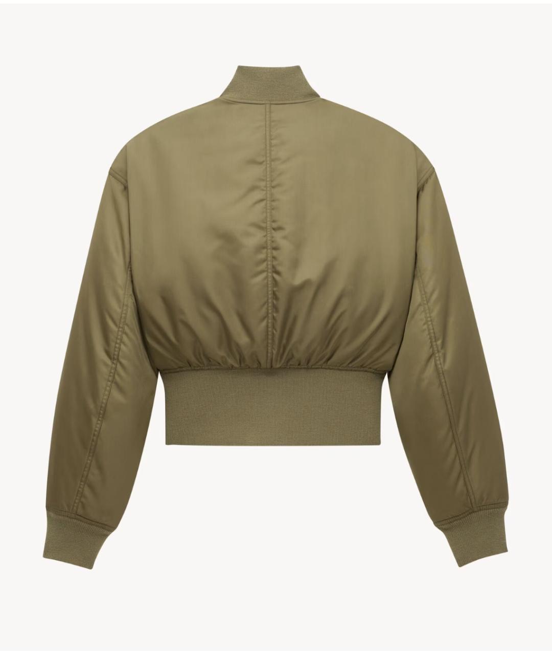 SAINT LAURENT Зеленая полиамидовая куртка, фото 6