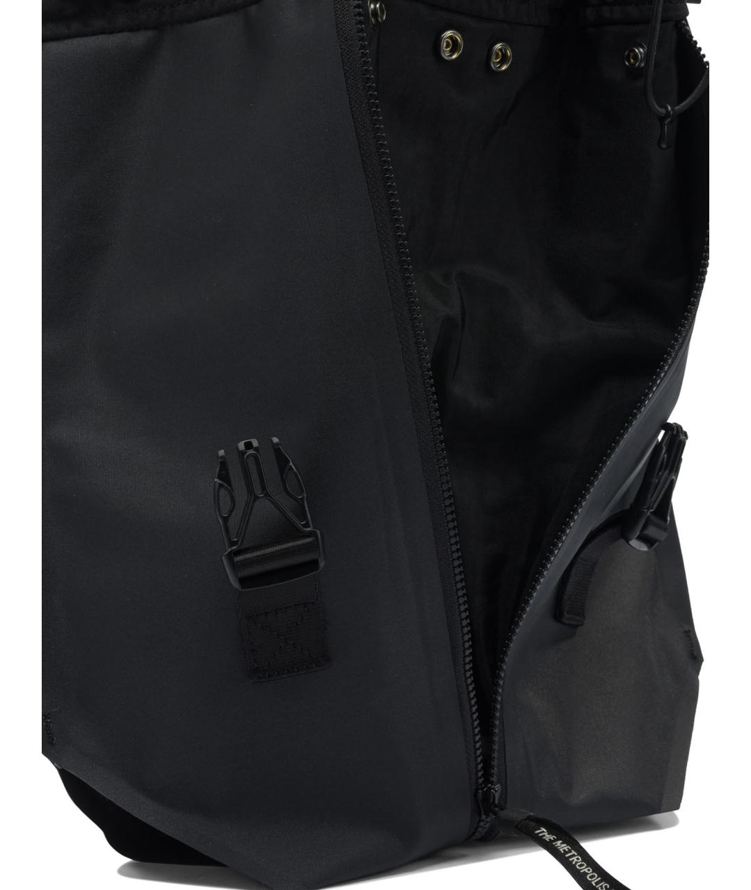 CP COMPANY Черный синтетический рюкзак, фото 4