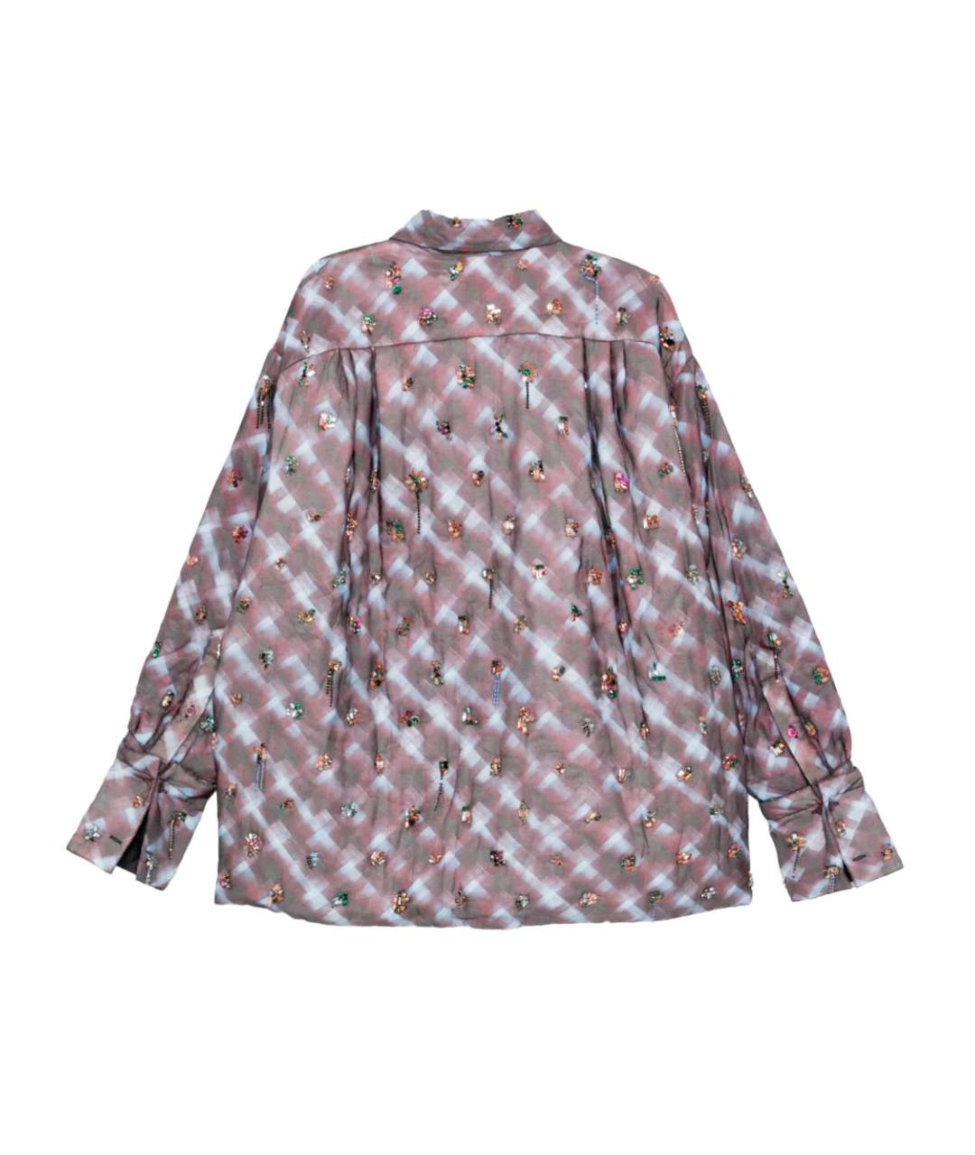 DRIES VAN NOTEN Мульти полиэстеровая рубашка, фото 2