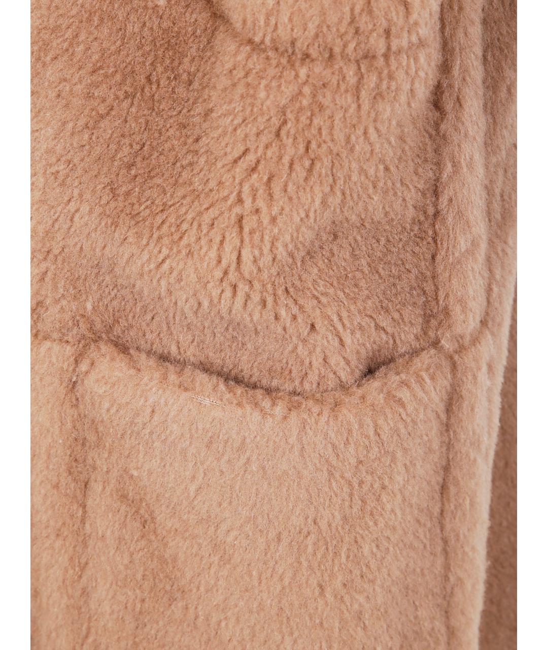 MAX MARA Коричневый шерстяной жилет, фото 3