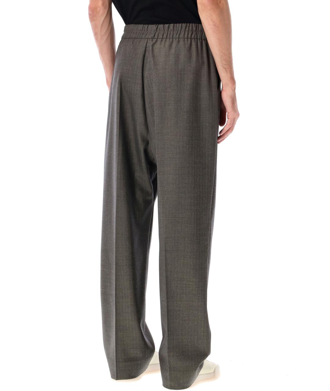 FEAR OF GOD Антрацитовые шерстяные повседневные брюки, фото 2