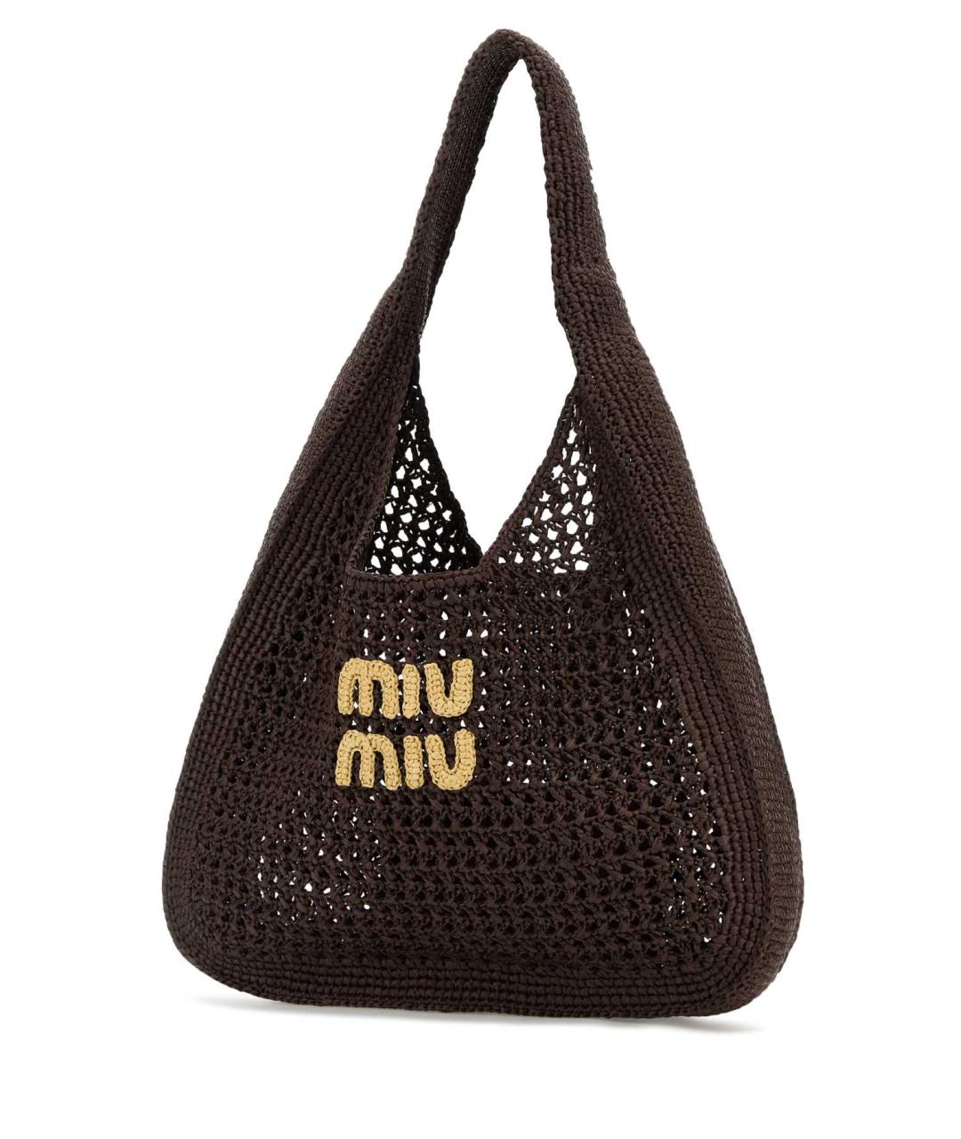 MIU MIU Коричневая сумка тоут, фото 2