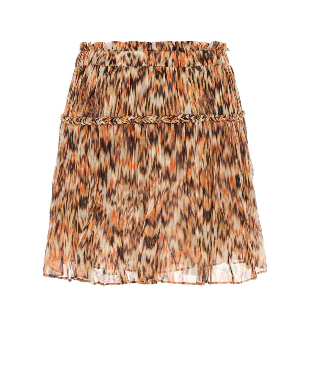 ISABEL MARANT Мульти шелковая юбка мини, фото 2