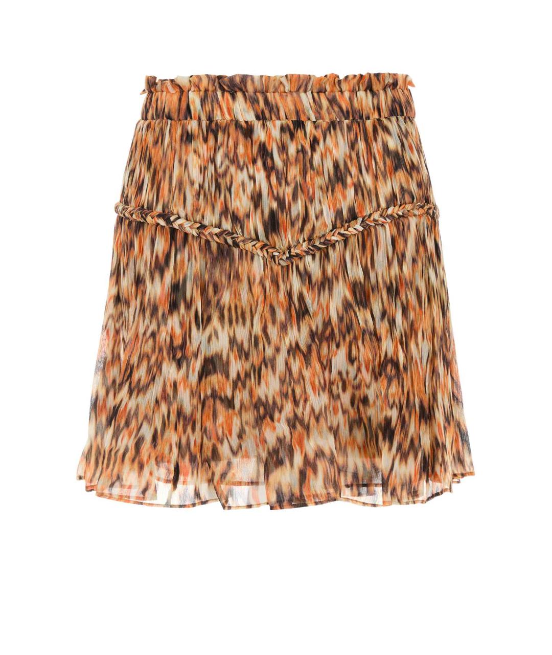 ISABEL MARANT Мульти шелковая юбка мини, фото 1