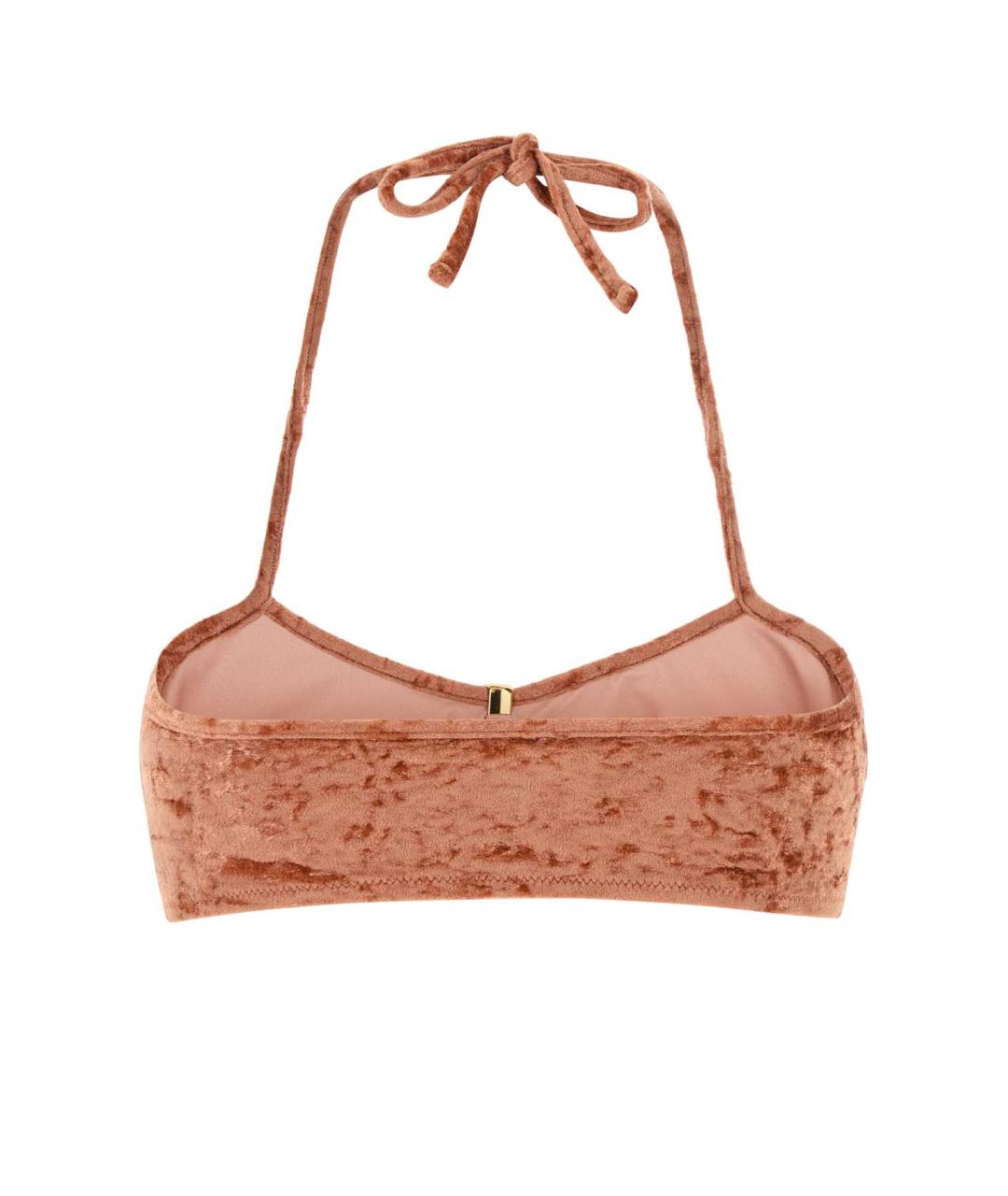 CHLOE Оранжевый полиамидовый купальник, фото 2