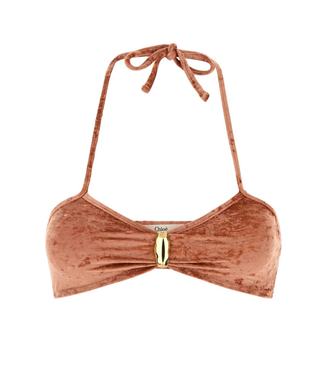 CHLOE Оранжевый полиамидовый купальник, фото 1