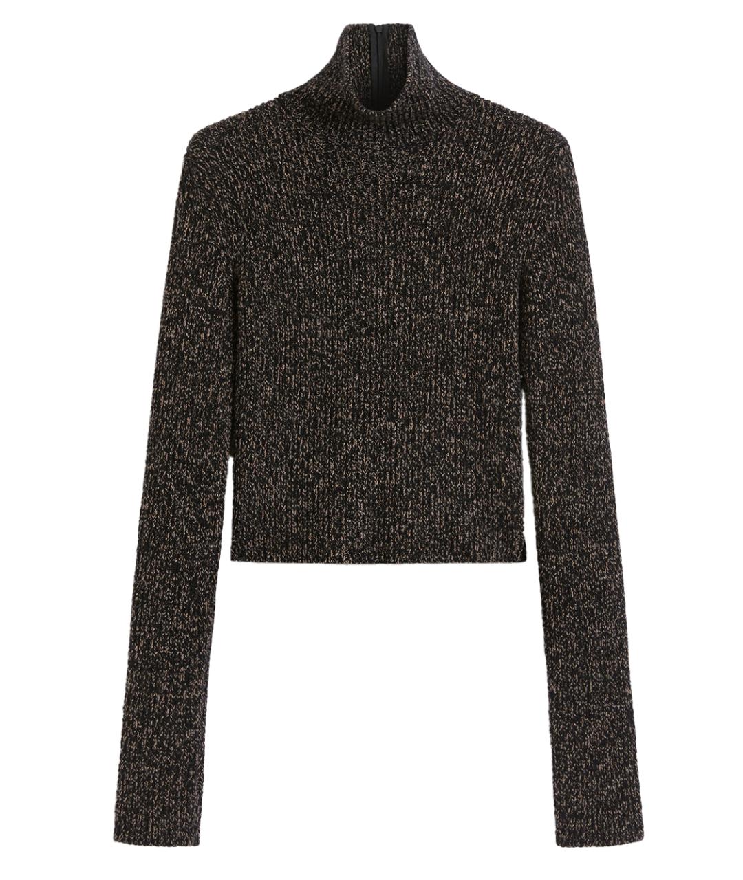 MAX MARA Черный кашемировый джемпер / свитер, фото 1