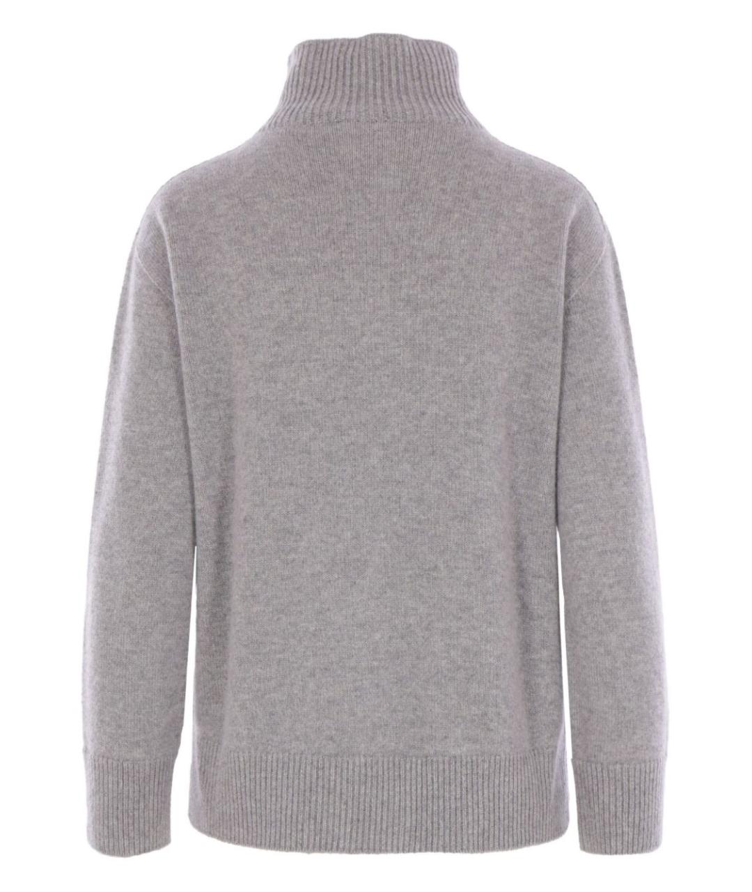 'S MAX MARA Серый кашемировый джемпер / свитер, фото 2