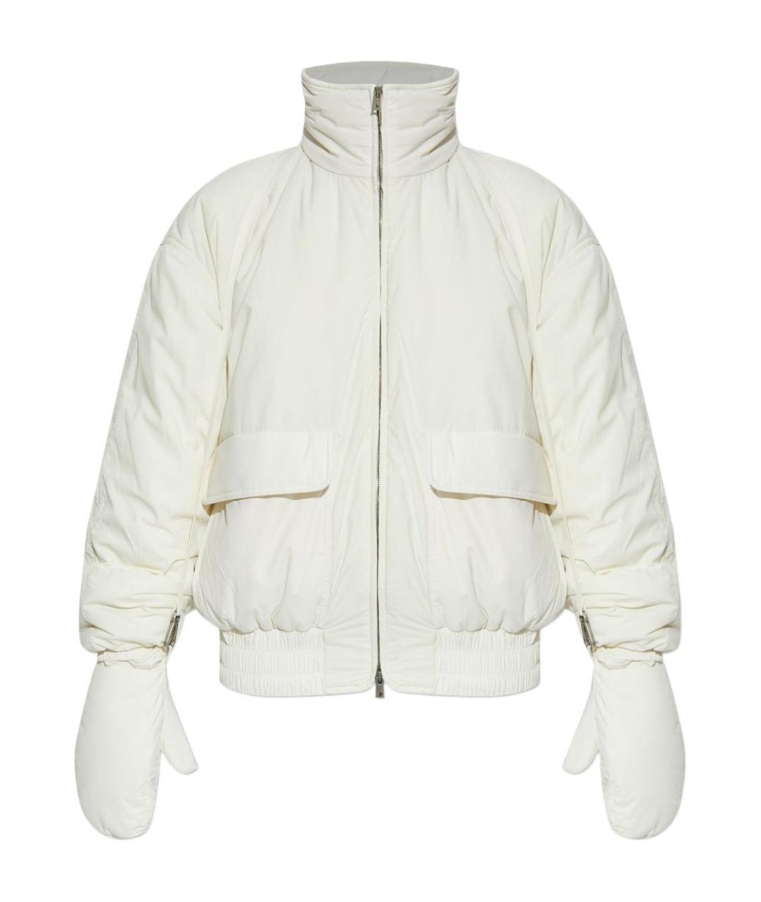 GOLDEN GOOSE DELUXE BRAND Белая полиэстеровая куртка, фото 1