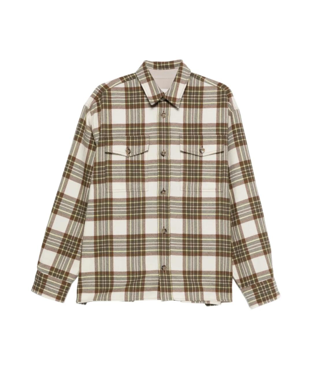 Ami Paris Мульти шерстяная кэжуал рубашка, фото 1